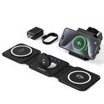 Ucomx 3 1 Wireless Charging Station,foldable Charger - Black. Fixed Price $32.39.