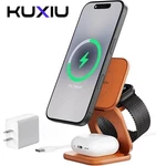IN1 Kuxiu X40 Turbo QI2.2 25W Magnetic Charger For Iphone 17/16/15/14/13/12. Fixed Price $66.49.