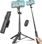 Selfie Stick Tripod With Remote Control, Extendable 50-INCH Travel Phone. Fixed Price $19.99.