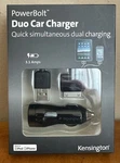 Kensington Powerbolt 3.1AMPS Usb Duo Car Charger For Ipod Iphone. Fixed Price $11.00.