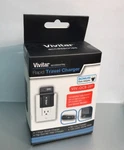 Vivitar QCB-201 Ac/dc Battery Charger For Canon BP-511 511A BP-512 BP-522 535. Fixed Price $9.95.