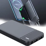 30000MAH Charger Power Bank For Cellphone Micro/type-c Usb External Battery Pack. Fixed Price $21.37.