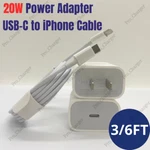 20W Usb-c Fast Charger Pd Adapter Cable For Iphone 14/13/12/11 Pro Max Xr Xs 8. Fixed Price $9.12.