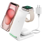 Geekera 3 1 Wireless Charging Station For Apple, Fast Charger Sta.... Fixed Price $69.21.