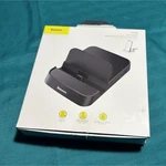 Baseus Usb-c 7-PORT Charging Dock Stand W/ Hdmi, Sd/microsd, Qi, Black. Fixed Price $25.99.