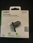 Belkin Boost 37 Watt Dual Port + Usb-c Car Charger Adapter New. Fixed Price $12.00.