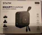 New Statik 5-IN-1 Travel Charger Power Bank 10000MAH. Fixed Price $49.95.