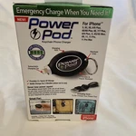 Ontel Power Pod Emergency Keychain Phone Charger Nib. Fixed Price $6.88.
