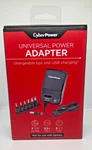 Cyberpower Universal Adapter New Open Box. Fixed Price $20.00.