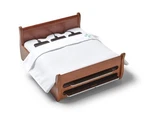 Arianna Huffington's Phone Bed Charging Station (walnut) 16X14X9,. Fixed Price $75.68.