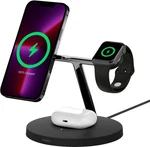 Belkin Boostcharge Pro 3-IN-1 Wireless Charging Stand With Magsafe Black. Fixed Price $55.96.