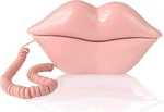 Landline Phones For Home, Telpal Corded Lip Phone, Retro 01-PINK. Fixed Price $27.45.