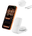Belkin 2-IN-1 Magnetic Foldable Wireless Charger With QI2 15W Stand, Magsafe. Fixed Price $35.00.