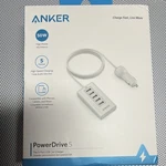 Anker Powerdrive 50W 5-PORT Usb Fast Car Charger A2311 White. Fixed Price $25.00.