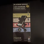 Travelocity Platinum Series Usb Car Charger 2.1A Fast/rapid Mount Holder. Fixed Price $12.99.
