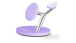 Zechin 3-IN-1 Charging Station For Apple Purple New Box!. Fixed Price $19.99.