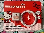 Hello Kitty Charging 3.1 Amp Dual Port Wall Charger + 6 Ft Usb-c To Usb-a. Fixed Price $28.00.