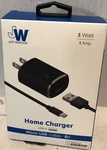 Just Wireless Micro Cable 6 Ft,usb-a,home Charger,open Box. Fixed Price $12.99.