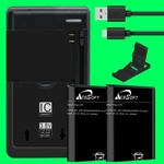 Acesoft 2X 1900MAH Grade Battery Charger Cable Kyocera Duraxa Extreme+ E4811. Fixed Price $52.35.