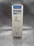 Superone Retractable Car Charger Usb 4 1 Fast Charging Solution. Fixed Price $15.95.