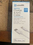 Lenmar Lighting Charge & Sync Cable ( Extra Long 6 Ft). Fixed Price $8.40.