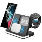 4 In 1 Wireless Charger With Alarm Clock Compatible For Galaxy Watch 8/7/ULTR.... Fixed Price $59.99.