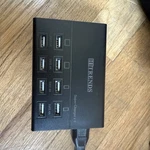 Hitrends Usb Charger 8 Ports, 50W/10A Multi-port Charging Station. Fixed Price $14.99.