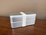 Bentostack By Function 101, Compact Apple Accessory Organizer Silver Fast Ship. Fixed Price $24.95.