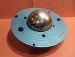 1960S Astro Manufacturing Plan-it Solar System Metal Coin Bank. Fixed Price $75.00.
