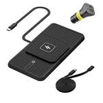 Wireless Car Charging Pad,polmxs 15W Phone Charger,rgb Black. Fixed Price $26.62.