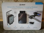 Atomi 990008252 Magnetic Foldable 3-IN-1 Portable Charging Station. Fixed Price $24.99.