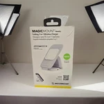 Scosche Magic Mount Travel Folding Wireless Charger MSQFG2N1WT-SP New. Fixed Price $22.00.