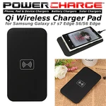 Powercharge- Qi Wireless Charger Pad- Samsung Galaxy S7-S8-EDGE-S6. Fixed Price $24.95.