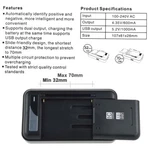 Battery Charger For Lg G3 Tribute Transpyre LS660 VS880 VS810PP F60 BL-41A1H Psu. Fixed Price $6.43.
