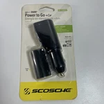 Scosche Gobat 2600 Portable Usb Car Charger Power Bank Flashlight 3-1 Design 2GO. Fixed Price $24.99.