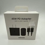 Samsung 45W Power Adapter Usb-c Cable (5A/1.8M) Black. Fixed Price $20.00.