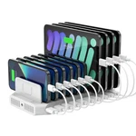 Ipad Charging Station, Unitek 96W 10-PORT Usb Dock Hub With Quick. Fixed Price $86.86.