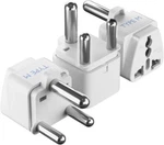 Ceptics South Africa, Botswana Travel Adapter, Universal Socket Plug 3 Pack. Fixed Price $10.99.