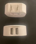 2 Blackweb Dual-port Usb Wall Charger, White New. Fixed Price $24.99.