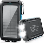 Kepswin Solar Power Bank Portable Phone Charger 49800MAH, Blue. Fixed Price $40.15.