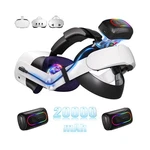 Saqico 20000MAH Dual Magnetic Battery Head Strap Compatible With Meta Oculus .... Fixed Price $103.99.