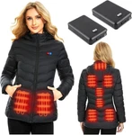 Qtree Intelligence Heated Jacket For Women With 10000MAH Power Bank, Size Nib. Fixed Price $74.99.