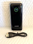 Anker Prime 2-PORT 130W Power Bank With Lcd Screen (12,000MAH, Black) *used*. Fixed Price $54.95.