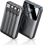 Power Bank, 15000MAH Port Charger With Built Cable, 22.5W Fast Charging, 6. Fixed Price $42.51.