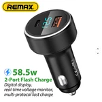 Remax 58.5 W Super Fast Car Charger Usb-a Type-c. Fixed Price $22.50.