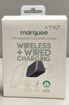 Tylt Marquee 15W Magsafe Compatible Charger+ Wired Charging-black. Fixed Price $24.99.
