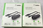 Belkin Boost Dual Usb-a Car Charger 24W + Lightning To Cable. Fixed Price $49.99.