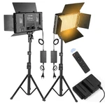 Nagnahz U800+ Led Video Light Photo Studio Lamp Bi-color 2500K-8500K Dimmable Wi. Fixed Price $112.39.