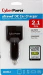 Cyberpower TRDC2A2USB Car Lighter Travel Charger (2) 2.1A Port Plug. Fixed Price $9.99.