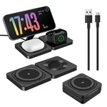 Wireless Charger 3IN1 Fast Charging Station For Apple Watch S10 Iphone 16 15 14. Fixed Price $17.69.